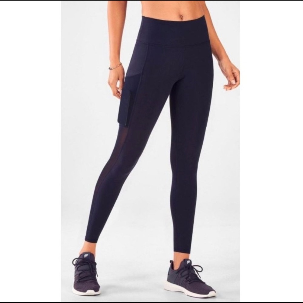 SOLD FB Fabletics Powerhold Capri BLUE